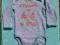 Śliczne body firmy H&amp;M 12-19m !!!!
