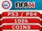 FIFA 14 FUT Coins Monety Coinsy PS3 PS4 - 100K