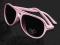 LEFTIES * NOWE OKULARY PINK SERDUSZKO *