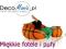 Fotel pufa Fabryka Relaksu Basketball XXXL zestaw