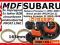 Głośniki HERTZ DSK165 dystanse MDF Subaru Forester