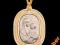 medalik złoty MARYJA Z DZIECIĄTKIEM pr585 GRATISY