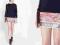ZARA mini spódniczka cekiny S hurt 10 szt