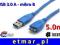 KABEL PRZEWÓD USB 3.0 A- mikro B M/M 5,0m JAKOŚĆ !