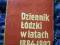 Dziennik Łódzki 1884-1892 Gostkowski