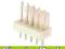 Gniazdo do druku proste 5pin (crimp) 10szt.