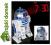 STAR WARS R2D2 ZEGAR BUDZIK Z PROJEKTOREM R2-D2