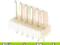 Gniazdo do druku proste 6pin (crimp) 10szt.