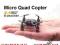 WROCŁAW MINI QUADROCOPTER 7cm 4 CH WL TOYS V272