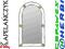 Lustro metalowe model Owal Rumianki 332 113x65cm