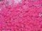 Kwiatki LEGO Dark Pink 1x1 PlateRound x100szt NOWE