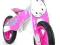 ROWERKI BIEGOWE DLA DZIECI DREWNO KOTEK RÓŻOWY
