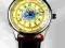 ZEGAREK POLICJA RUCH DROGOWY PASEK SKÓRA DATOWNIK