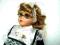 LALKA PORCELANOWA wys 26cm kolekcja z porcelany