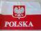 flaga polska 90 x 180 cm