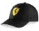 F1BUTIK-Czapka FERRARI RACING CHECK CAP - BLACK