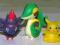 POKEMON pokemony ZESTAW 3szt Pikachu Zorua Snivy