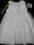Elegancka suknia na chrzest gipiura tiul rozm 74