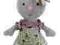 Uroczy króliczek GIRLY JELLYCAT 21 cm