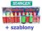 FARBY DO SZKŁA 10x80 ml STANGER W-wa Praga FARBY DO SZKŁA 10x80 ml STANGER W-wa Praga