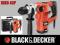 BLACK&amp;DECKER KD1250K młotowiertarka 1250W 3,5J