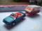 majorette ford mustang z przyczepą