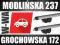 ALU Bagażnik dachowy na reling Ford Aerostar 90-97