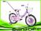 Rower z prowadnikiem 16'' BMX Alpino Jenny fiolet