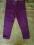 ** Legginsy F&amp;F 3-4lata, 104cm fiolet wzorki *