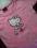 *HELLO KITTY* RÓŻOWE BODY rozm.92/24m-ce