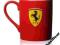 Kubek Scuderia Ferrari czerwony nowy oryginał mug