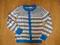 Cienki sweterek w paski  r.146/152cm
