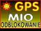 GPS Mio S500, S570, S575, S695, M610 odblokowanie