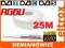 KABEL ANTENOWY TV SAT I NAZIEMNA FULLHD 25M 1343