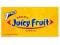 GUMY JUICY FRUIT 7 paczek x 5 LISTKÓW = 35 szt