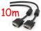 Kabel 10m D-Sub VGA SVGA ferryt ekran JAKOŚĆ Łódź