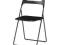 IKEA NISSE Krzesło skł. do kuchni jadalni CZARNY