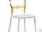 KRZESŁO K100 BIAŁY POMARAŃCZOWY KUCHANIA // KRZESŁO K100 BIAŁY POMARAŃCZOWY KUCHANIA //