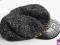 RIVER ISLAND modny beret Z WEŁNĄ daszek ŁAŃCUSZEK