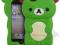 Zielona Obudowa Bear Green Case 3D do iPhone 5 5S