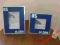 Dwie stojące ,drewniane ramki na zdjęcia