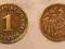 1 PFENNIG 1904 F CESARSTWO NIEMIECKIE