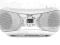 ODTWRZACZ CD/MP3 RADIO BOOMBOX BUSH SREBRNY