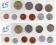 [15] == ZESTAW 10 SZTUK == STARE MONETY == BILON =