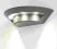LAMPA OGRODOWA UFO 1880S KINKIET SREBRNY