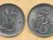 Belgia 25 Centimes - 1974r ... Monety
