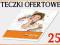 Teczki ofertowe A4 25 sztuk grzbiet 5mm