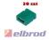 [ELBROD]Zworka JUMPER  zielony -30szt  /890