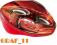 KASK ROWEROWY DISNEY CARS AUTA HIT