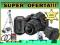 NIKON D3200 + 18-55VR + 55-200VR+zestaw W-WA F-VAT